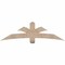 Ekena Millwork Davenport Smooth Timber Gable Bracket, Douglas Fir, 72"W x 21"H x 5 1/2"D x 5 1/2"F, 7/12 Pitch GBW072X21X0606DAV00SDF - alternate 1